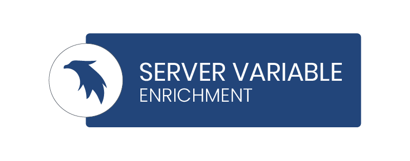 Server variable enrichment